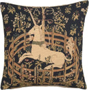 Charlotte Home Furnishings Decorative Pillow Covers for Couch 18X18 in Unicorn Throw Pillow Covers for Sofa Tapestry Square Pillow Cases for Bed Living Room Soft European Cotton Jacquard Woven by CozyNest Decor