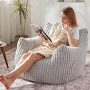 Giant Bean Bag Chairs for Adults with Filling Plush Fluffy Bean Bag Chairs for Teens with Armrests Comfy BeanBag Lazy Couch Sofa Chair for Bedroom Living Room Reading by CozyNest Decor