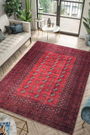 Keen Home Design 9x12 Rug - Machine Washable Area Rug with Non-Slip Backing, Ideal for Living Room, Dining Room, Bedroom - Vintage, Easy Clean, Durable, Low Pile Rug - (9' x 12') by CozyNest Decor