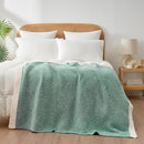 Snuggle Sac Green Throw XL Blanket 50x70,Super Soft Warm Blankets Oversized Throw Knit Blankets Fuzzy Plush Blanket, Heather Green, 50x70 inches by TinyTreasures Baby Boutique