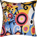 Kashmir Designs Yellow Tree of Life Decorative Pillow Cover Modern Couch Pillowcase Floral Chair Cushion Farmhouse Pillowsham Hand Embroidered Wool 18x18