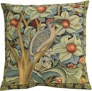 Charlotte Home Furnishings Throw Pillow Covers, Decorative Boho Pillow Covers for Couch, Living Room, Black Woodpecker Square Cushion Cases 18x18 in, European Cotton Jacquard Woven, Cozy Bedroom Decor by CozyNest Decor