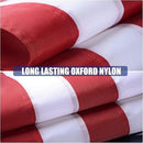 American Flag 30x50 Outside, US Flags for Outdoor Indoor, Heavy Duty Durable, Deluxe Embroidered Stars, Brass Grommets, Sewn Stripes, Vivid Color, Fade Resistant and waterproof by GreenHaven Gardens