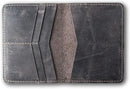 PEGAI Personalized Leather, Passport Holder For Travel | Handmade Passport Wallet Cover Case | Travel Document Holder, Passport Cover for Men, Women, and Family | Pike (Rock Grey) by TinyTreasures Baby Boutique