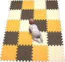 YIMINYUER® 20 Tiles (30cm×30cm×1cm Each Tile) Baby Soft Puzzle Play Mats, Kids Thick EVA Foam Floor, Toddlers & Children's Soft Interlocking Mat R02R06R10G301020 by TinyTreasures Baby Boutique