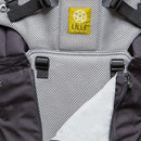LÍLLÉbaby Complete All Seasons Ergonomic 6-in-1 Baby Carrier Infant to Toddler with Lumbar Support (7-45 Pounds), 360 Degree Baby Wearing & Multi-Position, Inward & Outward Facing (Charcoal & Silver) by TinyTreasures Baby Boutique