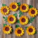 Paper Flowers Decorations for Wall, 3D Sunflower Party Decorations, Nursery Room Decor, Handmade Artificial Paper Flowers, Baby Showers Birthday Home Summer Party by CozyNest Decor