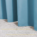 NICETOWN Room Darkening Curtain Panels - (52 inches W x 108 inches L, Teal Blue, 2 Panels) Toddler Boy Bedroom Drapes with Grommet Top, Energy Smart Window Treatment Curtains by TinyTreasures Baby Boutique