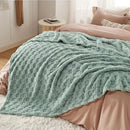 Bedsure GentleSoft Full Size Blankets for Bed Sage Green - Super Soft Cozy Fleece Blanket for Women Men Girls, Large Fuzzy Throws for Bedroom Decor, 84x90 Inches by CozyNest Decor