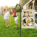 XDW-GIFTS Garden Flag Stand, Sturdy 2-Pack Flag Pole Holder with Shepherd Hook for Yard Decorations Outdoor Garden Flag Holder for 28''x40'' Flags 60 in Heavy Duty Yard Flag Post Stake (Without Flag) by GreenHaven Gardens