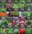 Indoor Garden Vegetables Hydroponic Apartment Garden - Non-GMO Heirloom Vegetable Varieties for Small-Space Patio Garden - Hydroponics-Friendly - Plant Indoors or Outdoors - Survival Garden Seeds by GreenHaven Gardens