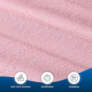 Utopia Bedding Waterproof Mattress Protector Twin Size, Premium Terry Mattress Cover 200 GSM, Breathable, Fitted Style with Stretchable Pockets (Pink) by TinyTreasures Baby Boutique