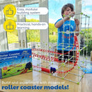 Thames & Kosmos Roller Coaster Engineering STEM Kit | Design, Build, Experiment w/ Working Roller Coaster Models | Explore Physics, Forces, Motion, Energy, Velocity & More | Solve Building Challenges by TinyTreasures Baby Boutique