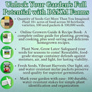 100 Seed Packets, 50 Varieties: Ultimate Seed Vault for Home Food Security & Abundant Gardens by B&KM Farms by GreenHaven Gardens