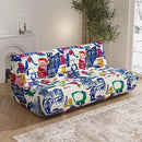 Big Bean Bag Chairs for Adults, 3 Seater Large Bean Bag Sofa, Fireside Chair Lazy Sofa Chair with High Density Comfortable Foam, Modern Bean Bag for Living Room, Bedroom, Office (Multicolor) by CozyNest Decor