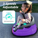 Baby Bumper Car, 6V Electric Kids Bumper Car for Toddlers with Remote Control, Bluetooth - Purple by TinyTreasures Baby Boutique
