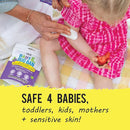 YAYA ORGANICS Baby Bug BAN Insect Repellent Wipes – All-Natural, DEET-Free, Non-Toxic, for Babies, Kids and Sensitive Skin (48 Count, Pack of 4) by TinyTreasures Baby Boutique