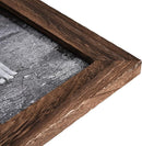 Yaetm-8x10 Picture Frame, Natural Solid Wood Photo Frame Display for Tabletop And Wall High Definition Glass Carbonized Black(2 pack) by CozyNest Decor