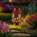 KY&BOSAM Solar Lanterns Outdoor Waterproof Hummingbird Garden Decor Birthday Gifts for Women Mom Grandma Hanging Solar Lights Outdoor Metal LED Lantern Outside for Yard Patio Backyard Porch Pathway by GreenHaven Gardens