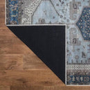 Keen Home Design 6x9 Rug - Machine Washable Area Rug with Non-Slip Backing, Ideal for Living Room, Dining Room, Bedroom - Vintage, Easy Clean, Durable, Low Pile Rug - (6' x 9') by CozyNest Decor