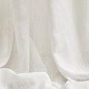 MYSKY HOME Extra Long Curtains for Living Room, Soft Cotton Fabric Boho Window Curtain Drapes Light Filtering Semi Sheer Backdrop Panels, 50 x 108 Inches, Natural, 2 Pieces by CozyNest Decor