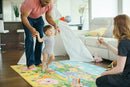 Baby Care Play Mat (Large, Playful - Pinko & Friend) 82'' x 55'' Original One-Piece Reversible Rollable Waterproof Play Mat for Infants, Babies, Toddler, and Kids by TinyTreasures Baby Boutique