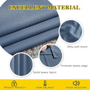 NICETOWN Room Darkening Curtains & Drapes - Window Treatment Thermal Insulated Solid Grommet Light Block Panels for Bedroom/Living Room, Stone Blue, Set of 2, 52 by 72 Inch by TinyTreasures Baby Boutique
