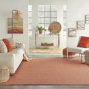 Nourison Positano Indoor/Outdoor Terracotta 2'2" x 10' Area Rug, Easy Cleaning, Non Shedding, Bed Room, Living Room, Dining Room, Backyard, Deck, Patio (2x10) by GreenHaven Gardens