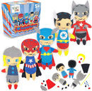 Superhero Sewing Kits for Little Kids 5 Easy Projects for Children Beginners Sewing kit Kid Crafts Make Your Own Felt Pillow Plush Craft Kit My First Sewing Kit Learn to Sew Kit by TinyTreasures Baby Boutique