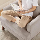 Modern Accent Chair with Terry Fabric, Upholstered Armchair with Spring Package Cushion & Solid Wood Frame, Comfy Lounge Chair for Living Room, Bedroom, or Reading Corner, Terry, Camel by CozyNest Decor