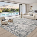 Area Rug for Living Room: 12x15 Washable Neutral Abstract Modern Soft Rugs Non Slip Indoor Floor Stain Resistant Large Carpet for Bedroom Dining Room Office Nursery - Gray by TinyTreasures Baby Boutique