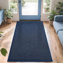 COSY HOMEER-Door-Mat 36"x60" Non Slip Absorbent Entryway Rugs Dirt Trapper Doormats Washable Entrance Mats Low Pile Welcome Floor Mat for Front Back Door and Entry Mats,Navy Blue by CozyNest Decor