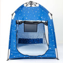 Kids Play Tent-Portable Playhouse Children House -Easy Set up Indoor Outdoor with Carry Bag for Kids-Light Strip Design for Night Use with Starry Fabric - Space for Children and Parents-Birthday by TinyTreasures Baby Boutique