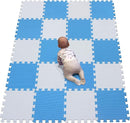 YIMINYUER® 20 Tiles (30cm×30cm×1cm Each Tile) Baby Soft Puzzle Play Mats, Kids Thick EVA Foam Floor, Toddlers & Children's Soft Interlocking Mat R01R07G301020 by TinyTreasures Baby Boutique