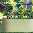 Worth Garden Heavy Duty Galvanized Steel Raised Garden Bed Kit with Powder Coated Olive Green Finish - 48" L. x 24" W. x24 H. - Metal Planter Box for Vegetables, Flowers, Herbs - Outdoor Gardening by GreenHaven Gardens