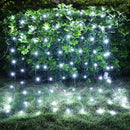 6Ftx4Ft LED Christmas Net Lights Green Wire,Connectable UL Certified Waterptoof Net Lights for Bushes Trees Shurb Garden Outdoor Christmas Decorations by GreenHaven Gardens