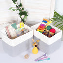MINTWOOD Design 3-Pack Storage Baskets for Shelves, Playroom and Classroom, Book Basket, Decorative Storage Cube Bins, Woven Closet Organizers, Pantry and Shoe Organizer, Grey by TinyTreasures Baby Boutique