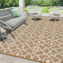 HEBE Outdoor Rug Waterproof 8x10, Plastic Straw Rug Camping Rug, Reversible Outdoor Patio Rugs RV Mat Clearance, Indoor Outside Floor Carpet for Porch,Deck,Camper,Balcony,Backyard by GreenHaven Gardens