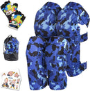 Soft-Style Kids Knee and Elbow Pads with Bike Gloves, Flexible Impact-Resistant Gear for Ages 2-11, Designed for Balance Bikes, Roller-Skating, and Skateboarding by TinyTreasures Baby Boutique
