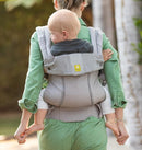 LÍLLÉbaby Complete All Seasons Ergonomic 6-in-1 Baby Carrier Infant to Toddler with Lumbar Support (7-45 Pounds), 360 Degree Baby Wearing & Multi-Position, Inward & Outward Facing (Stone) by TinyTreasures Baby Boutique