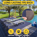 Marine Carpet,5 FT x 10 FT Deep Blue Indoor Outdoor Carpet 0.2" Thick Boat Carpet with Water-Proof TPE Backing, Non-Slide Outdoor Marine Carpet Roll for Home, Patio, Porch, Deck by CozyNest Decor
