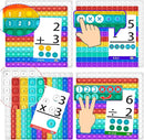 COOVA Multiplication Flash Cards + Multiplication Chart - Math Manipulatives Fact Cards - Mutiplication Game Flashcards - Times Table Multiplication Flash Cards 3rd Grade, 4th, 5th, 6th Grade by TinyTreasures Baby Boutique