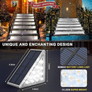 Solar Step Lights - Waterproof Outdoor Decor, IP67 Solar Lights for Yard, Patio, Garden, Walkways, Front Door, Pathway, Driveway (12) by GreenHaven Gardens