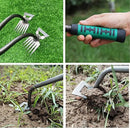 2Pcs Weed Puller Tool, Weeding Artifact Uprooting Steel Hand Weeder Tool for Garden Yard Farm - Durable Manganese, Manual Multifunctional Weeding Artifact Kit - 6 Teeth, Dual Purpose Puller by GreenHaven Gardens