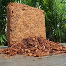 Organic Coco Chips for Plants (10lbs) - Coco Coir Chips - Coconut Husk Chips for Potting Soil, Garden Soil, & Seed Starter Soil - Coconut Mulch for Garden - Compressed Coconut Chips for Plants by GreenHaven Gardens
