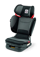 Peg Perego Viaggio Flex 120 Booster, 4D Total Adjust for Safety & Comfort, No Armrests, Compact Fold for Travel, 40-120 lbs, Made in Italy, Crystal Black (Black) by TinyTreasures Baby Boutique