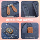 Dikaslon Diaper Bag Backpack with Portable Changing Pad, Pacifier Case and Stroller Straps, Large Unisex Baby Bags for Boys Girls, Multipurpose Travel Back Pack Moms Dads, Peacock blue by TinyTreasures Baby Boutique