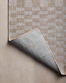 Loloi Amber Lewis Topanga Collection TOP-03 Natural/Dove 2'-3" x 3'-9" Indoor/Outdoor Area Rug by CozyNest Decor