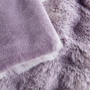 Lotus Karen Faux Fur Throw Blanket Tie-Dye Purple-Big Bubble Rabbit Fluff Blanket for Couch,Small Fluffy Fuzzy Cozy Blanket,Thick Furry Plush Shaggy Blankets,50x60 Inches by CozyNest Decor