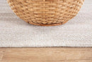 CAMILSON Easy Jute Rug 4x6, Indoor Outdoor Off-White Color Fiber Area Rugs for Living Room Patio and Kitchen Rug Herringbone Seagrass Woven Design Easy-Cleaning Washable Outside Carpet Alfombras 4 x 6 by CozyNest Decor